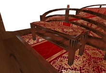 Sunset Bed Bench