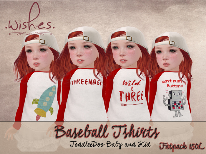 .Wishes. ~ Baseball Tee Fatpack