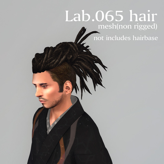 *booN Lab.065 hair black pack
