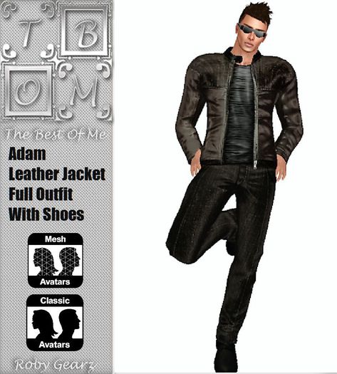Adam Leather Jacket Full Outfit