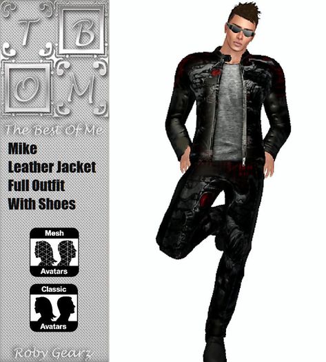 Mke Leather Jacket Full Outfit