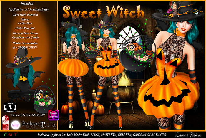 -Lamu Fashion-Costume *Sweet Witch* SPECIAL PROMOTION!