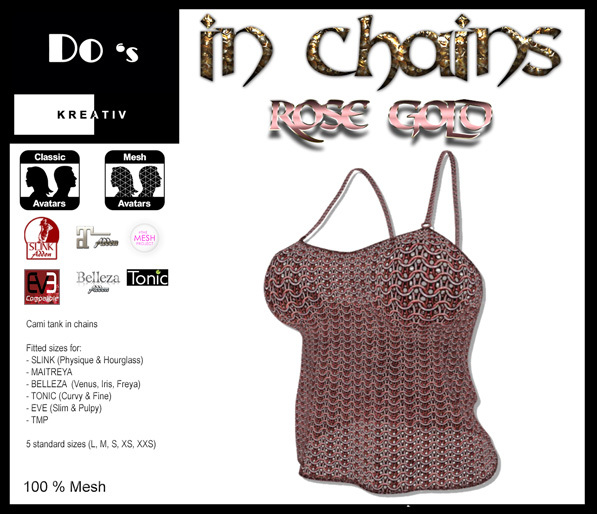 .:Do's:. In Chains  ROSE GOLD  DEMO