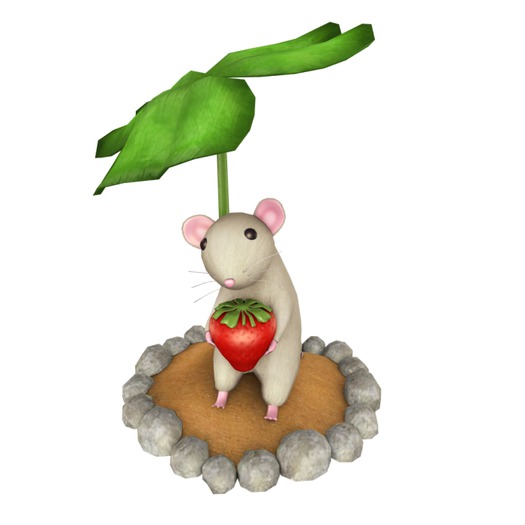 MOUSY w/ strawberry. BananaN RARE