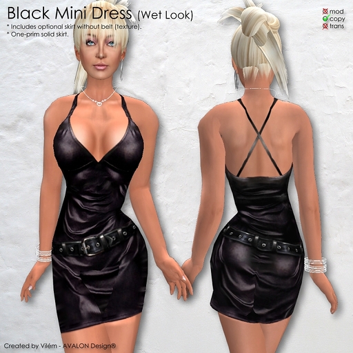 Black Mini Dress