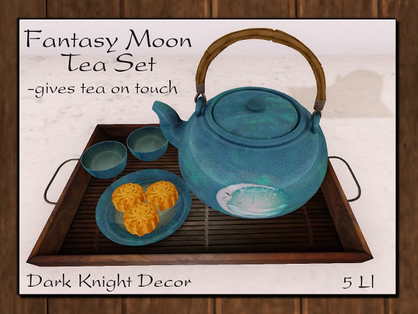 DKD - Fantasy Moon Glazed Tea Set