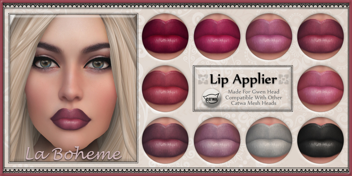 [LB Lipstick] Rome Set 5 *Catwa Applier* (Boxed)