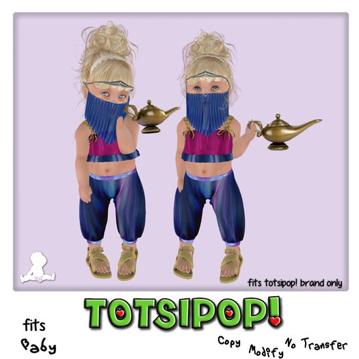 TOTSIPOP! Genie Costume BaBy