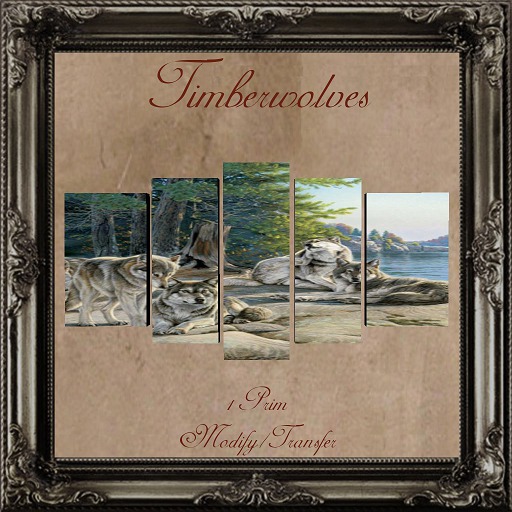 Timberwolves Art Deco