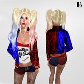 LB Harley Quin jacket and t shirt