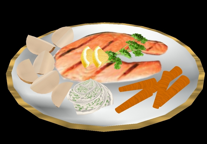 Divivity Grilled Salmon Steak