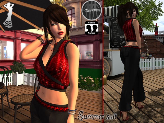 Stressless - Summer suit Red