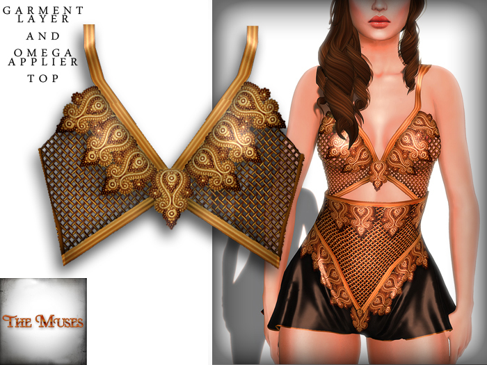 Innocent . Garment Layer & Omega Top . Gold