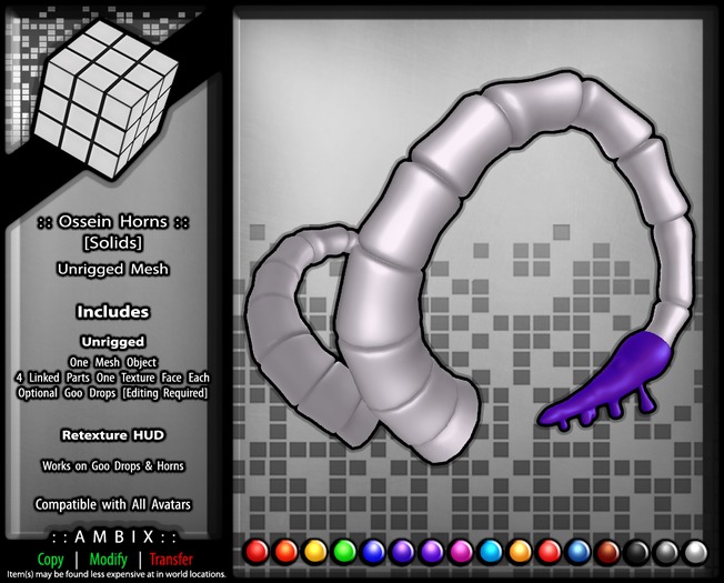 ::AMBIX:: Ossein Horns [Solids] ::