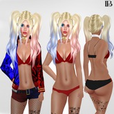LB Harley Quin jacket and lingerie