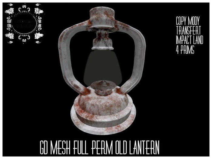 GD MESH FULL PERM OLD LANTERN