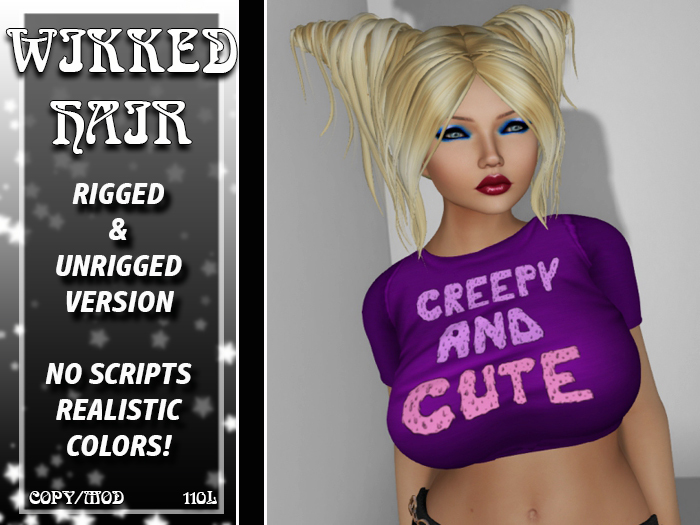:SOULED OUT:: WIKKED HAIR POPCORN
