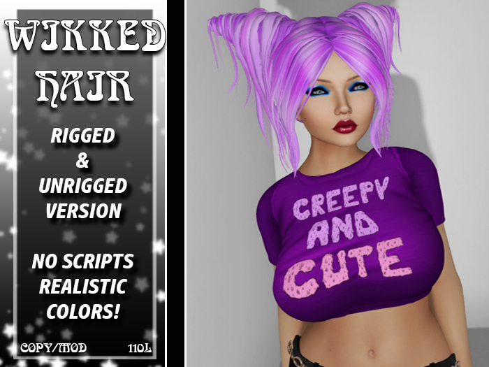 ::SOULED OUT:: WIKKED HAIR CHESHIRE