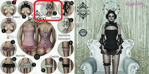 .::Dead Dollz::. 2. Rococo - Sleeves - Pink Common