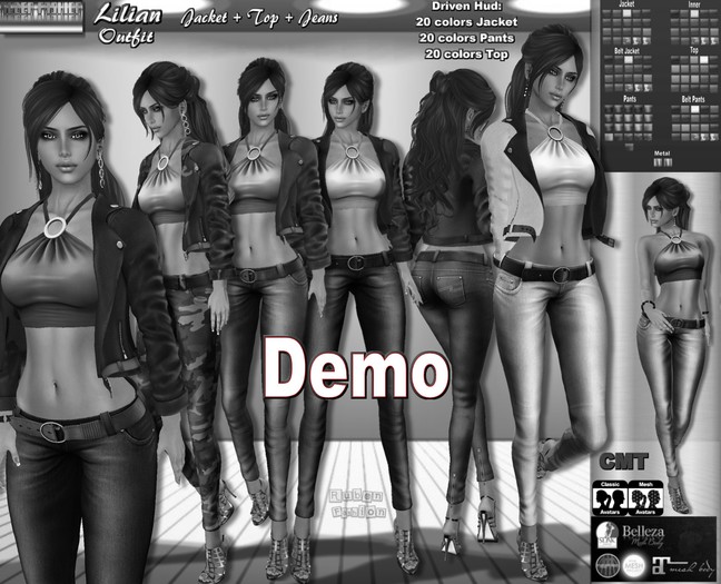 DEMO R.F. Mesh Line - Lilian outfit *box