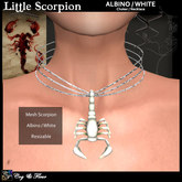 C&F Little Scorpion Choker - Albino / White