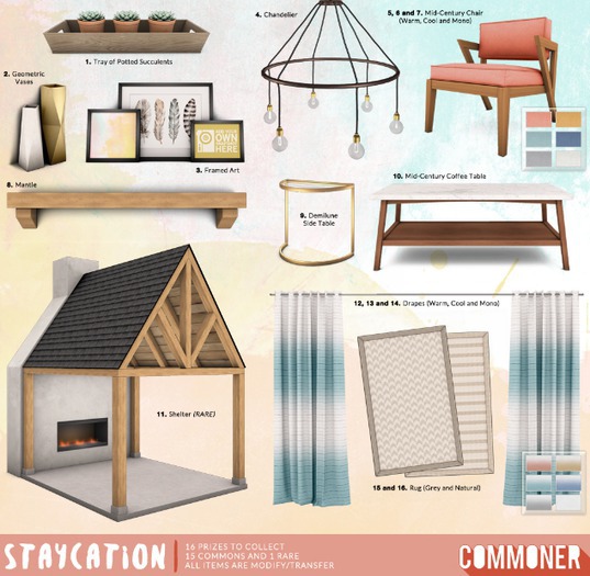 [Commoner] Staycation / Shelter - RARE