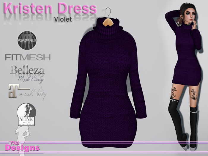 Kristen Dress Violet