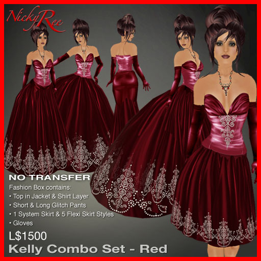 *NR* Kelly Combo Set - Red