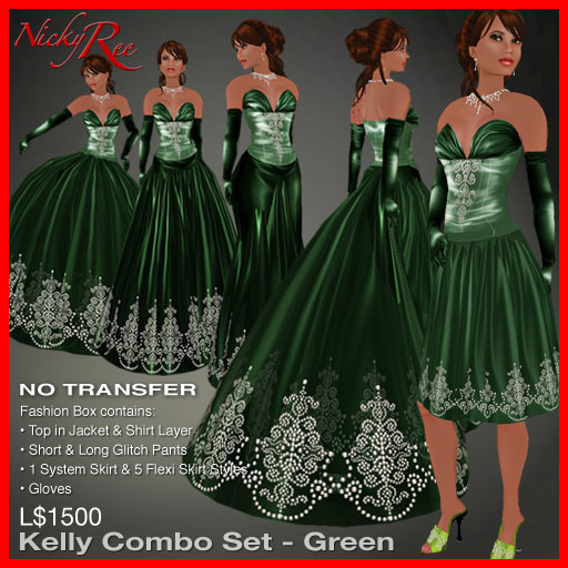 *NR* Kelly Combo Set - Green