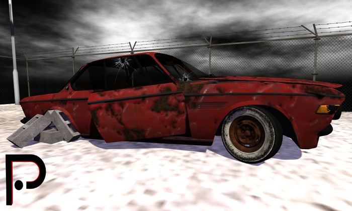 ..:: PIZZIFIED ::.. RUSTED N CLUNKED BEEMER [PROP] V2.0 [BOXED]