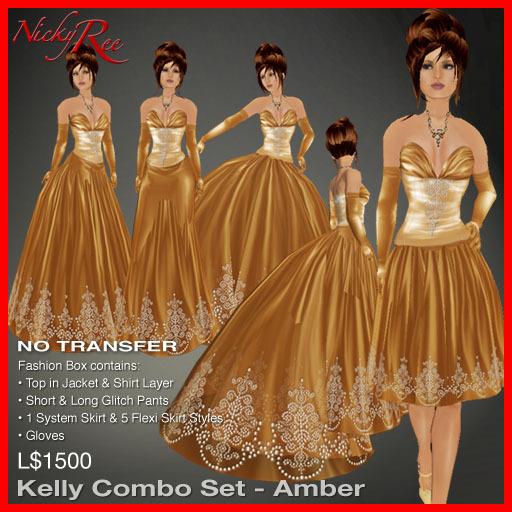 *NR* Kelly Combo Set - Amber