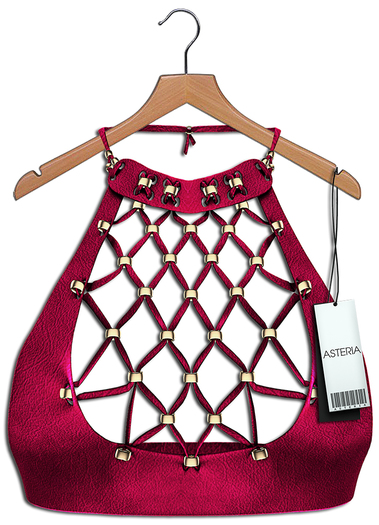 Asteria"Anna"[REBORN/Kupra/Legacy/Maitreya/Bel/HG]Top Fuchsia