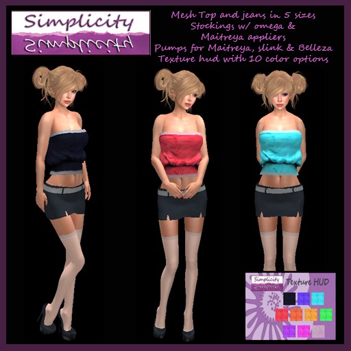 Simplicity Lace Trimmed outfit (Bagged)