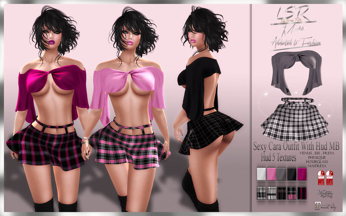 LsR - Sexy Cara Outfit With Hud MB DEMO
