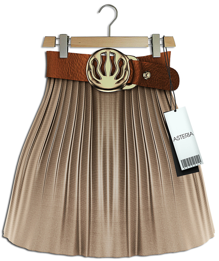 Asteria"Anna"[REBORN/Kupra/Legacy/Maitreya/Bel/HG]Skirt Cream