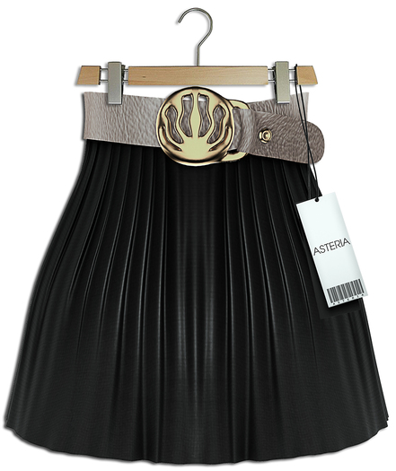 Asteria"Anna"[REBORN/Kupra/Legacy/Maitreya/Bel/HG]Skirt Black