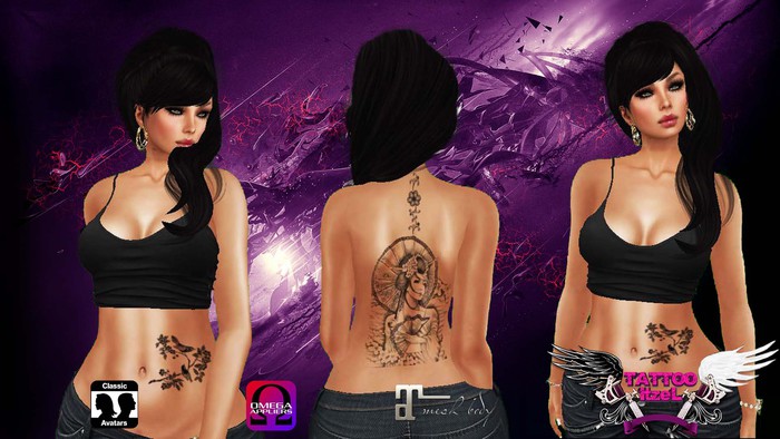 Tattoo Chinese & Stomach