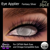 Catwa/Omega Advanced Applier - In Style Eyes Fantasy Silver