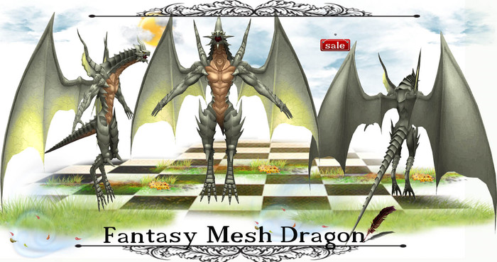 *Fantasy Mesh Dragon(copy & modify) v. 10