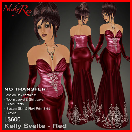 *NR* Kelly Svelte - Red