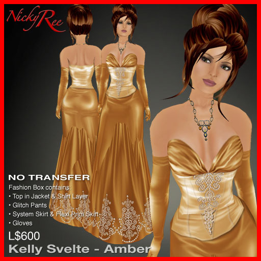 *NR* Kelly Svelte - Amber