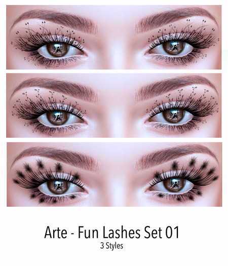 Arte - Catwa Applier - Fun Lashes Set 01
