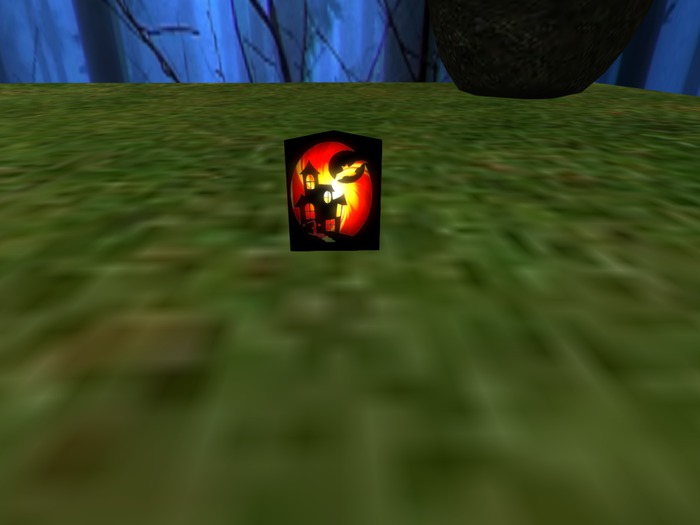 Haunted House Halloween Lamp