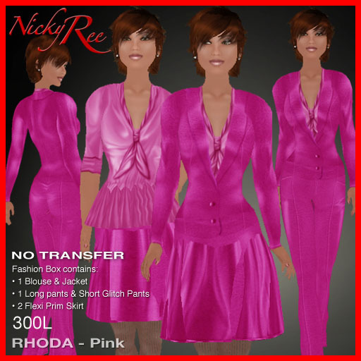 Nicky Ree Business Suits Rhoda - Pink
