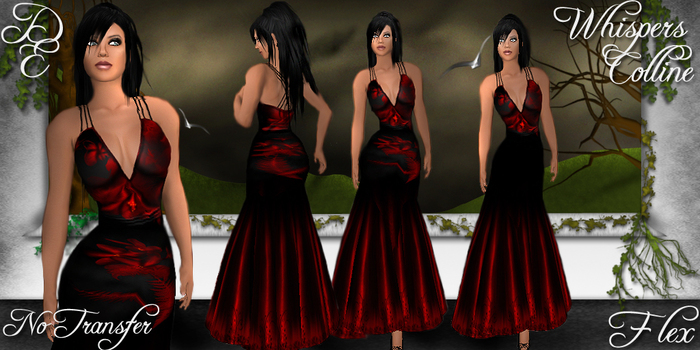 *DE Designs*-Whispers-Colline Red