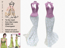 BELLA texture full perm - to - MI961145 - Cheongsam Dress - 1