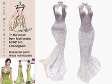 BELLA texture full perm - to - MI961145 - Cheongsam Dress - 1b