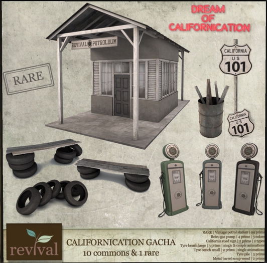.:revival:. vintage petrol station