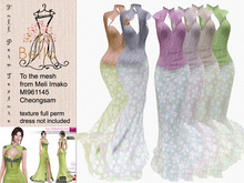 BELLA texture full perm - to - MI961145 - Cheongsam Dress - 6 Textures