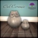 Thistle owl ceramic sign mrkt
